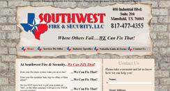 Desktop Screenshot of firesprinklerfortworth.com